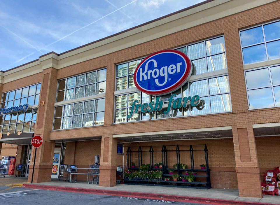 Kroger storefront