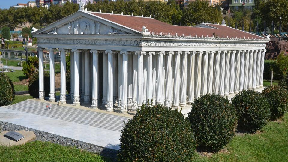 Temple of Artemis of Ephesus at Miniaturk is a miniature park situated on Golden Horn in Istanbul, Turkey.