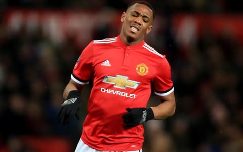 Anthony Martial wants to leave Manchester United - Credit: getty images