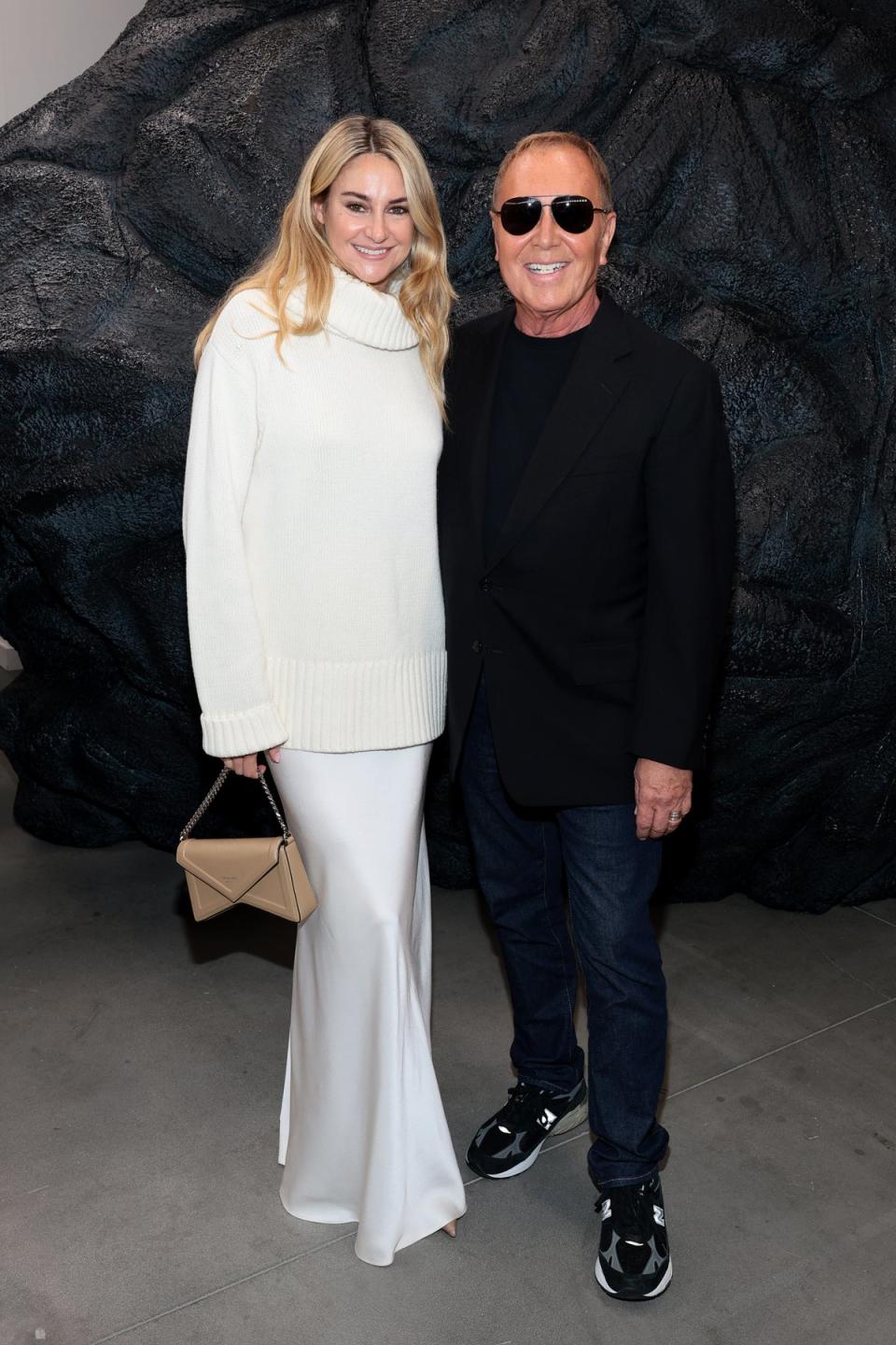 Shailene Woodley and Michael Kors (Getty Images fir Michael Kors)