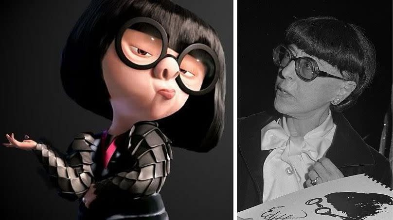 Pixar's Edna “E” Mode vs Edith Head