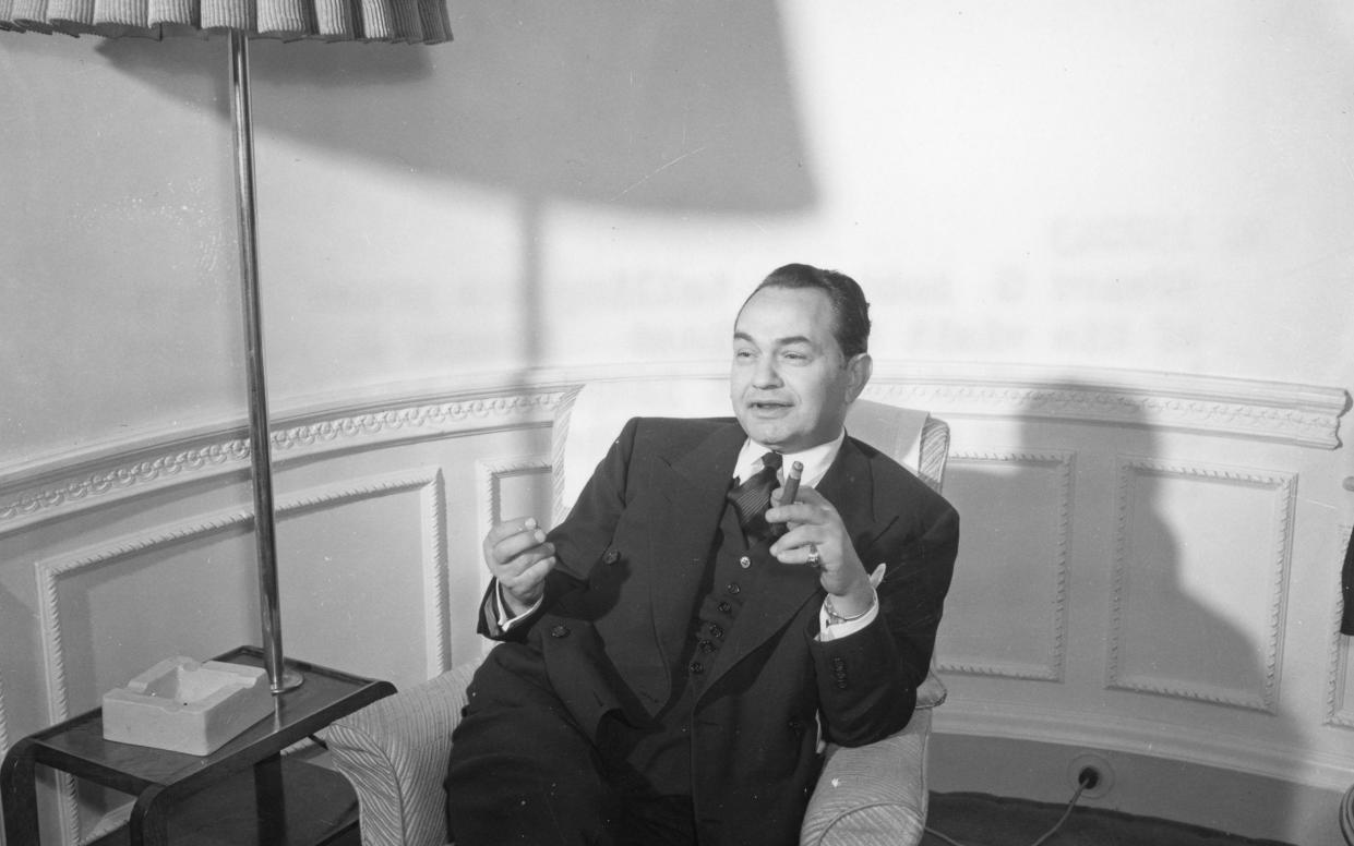 Edward G Robinson in London, 1942 - Archive Photos