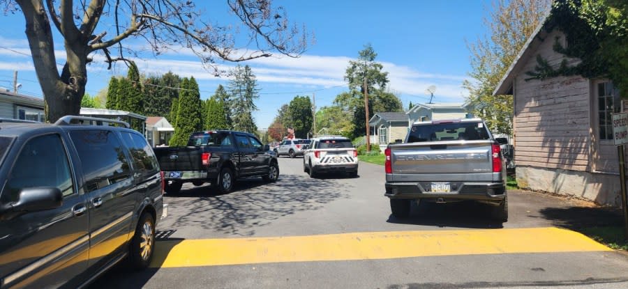 Photo of police activity in East Hempfield Township