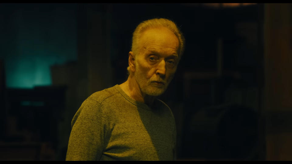 Closeup of Tobin Bell