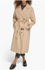 Levi's Belted Long Trench Coat