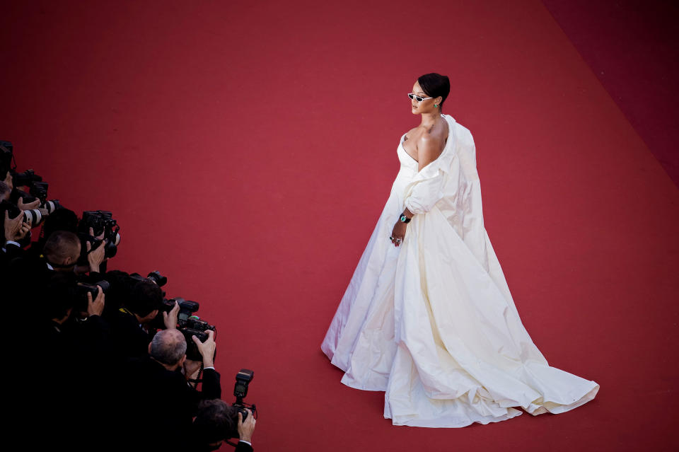Rihanna attends the "Okja" screening during the 70th annual Cannes Film Festival at Palais des Festivals on May 19, 2017.<span class="copyright">Francois Durand—Getty Images</span>