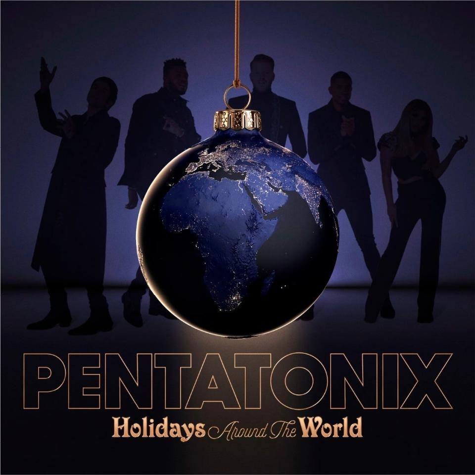 This image released by RCA Records shows â€œHolidays Around the Worldâ€ by Pentatonix.