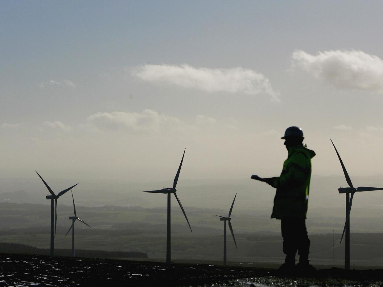 Scottish Power plans to invest £5.2bn over the next four years to more than double its renewable capacity: Getty