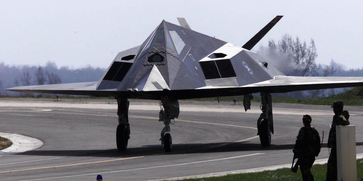 F-117 Nighthawk stealth aircraft