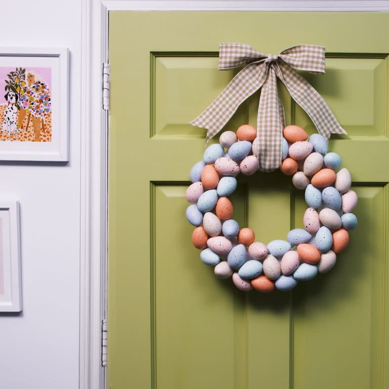 Speckled Easter Egg Wreath