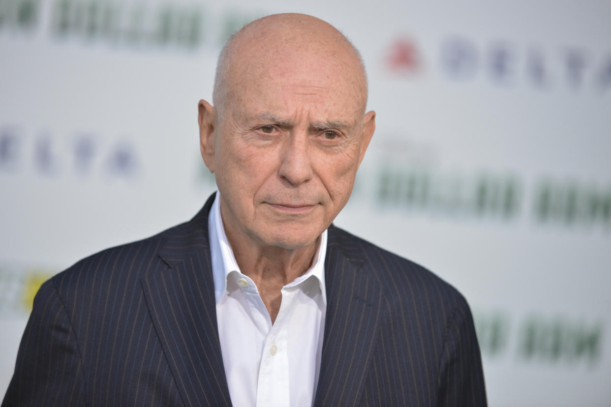 Alan Arkin arrives at the world premiere of 