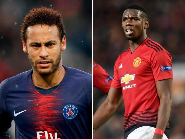 Paris Saint-Germain approached Manchester United about the possibility of directly swapping Neymar for Paul Pogba, although it is understood the Premier League club currently think the deal for the Brazilian would be far too expensive to justify.Both players face uncertain futures, as both are “desperate” to leave their current teams. Pogba wants out of United, with Real Madrid his first choice, although Juventus and PSG are similarly interest him.Neymar meanwhile wants to quit the French club, with president Nasser Al-Khelaifi appearing to open the door last week by admitting the Ligue 1 champions only want those willing to show “total membership of our project”.The Independent has been told by well-placed sources PSG had already attempted to find a solution to the impasse by raising the possibility of a direct swap with United for Pogba, in discussions between the two clubs.Although Neymar would represent the type of marquee signing executive vice-chairman Ed Woodward usually targets, it is understood they are put off for two reasons. The main one is that the cost of any deal would be too high, even for United.It is believed Neymar gets paid around £900,000 a week, which would be double even what Alexis Sanchez is paid, and could create another such problem within the team.The second issue is that Woodward still badly wants to keep Pogba. While many people around the football team could be persuaded to sell, the hierarchy are not so convinced.The deal currently has little chance of happening, and former club Barcelona are still seen as Neymar’s likeliest destination this summer.