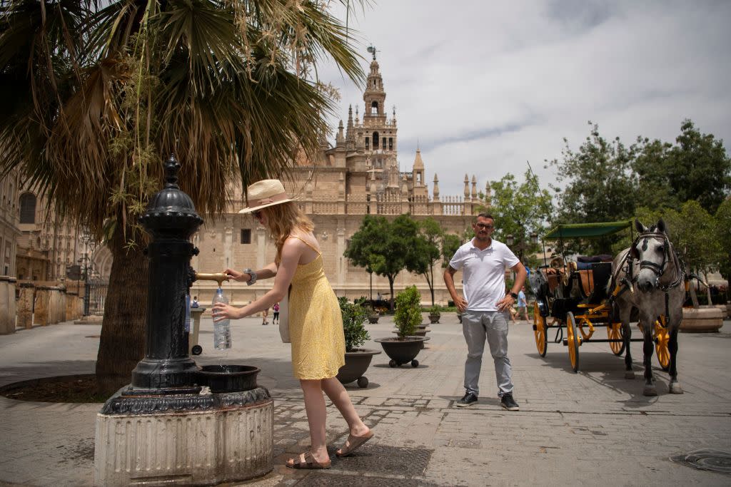 SPAIN-CLIMATE-WEATHER-HEATWAVE