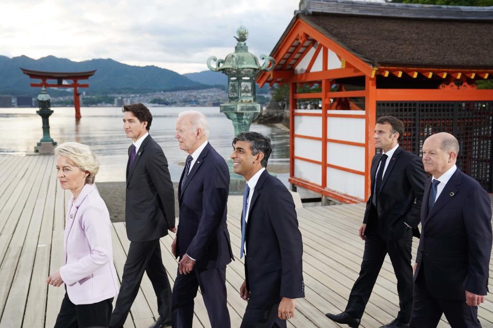 Image: Rishi Sunak Attends The G7 Summit In Hiroshima (Stefan Rousseau / Pool via Getty Images)