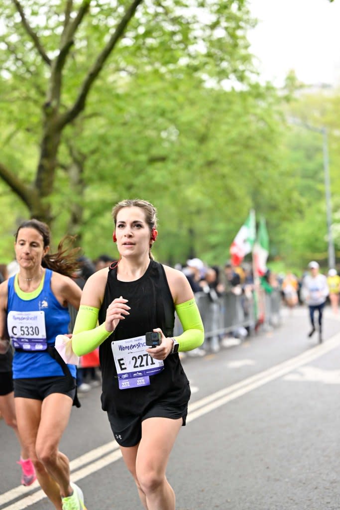 Leanna Scaglione will be running the NYC Half Marathon this weekend.