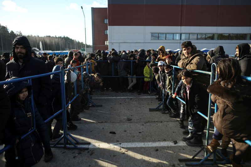 Migrant crisis on the Belarusian-Polish border