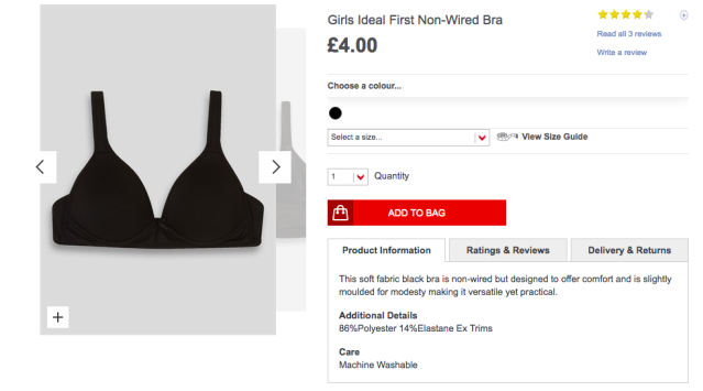Outrage as French lingerie brand launches bras for 12-year-olds to
