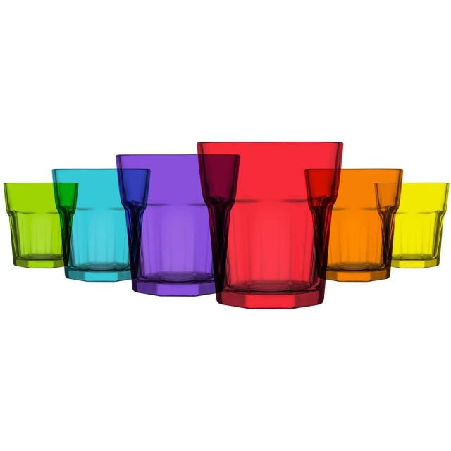 MITBAK 16 - OZ Drinking Glasses Set of 6, Glass Cups for, Water, Juice,  Drinks