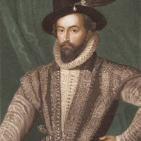 Elizabethan adventurer Sir Walter Raleigh was born in East Budleigh - Credit: Stock Montage