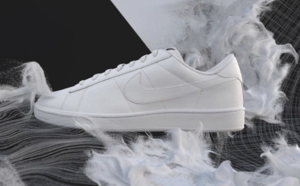 El Nike Flyleather Tennis Classic tiene un diseño sencillo pero es 40% más ligero y cinco veces más resistente que el cuero tradicional (Foto Nike)