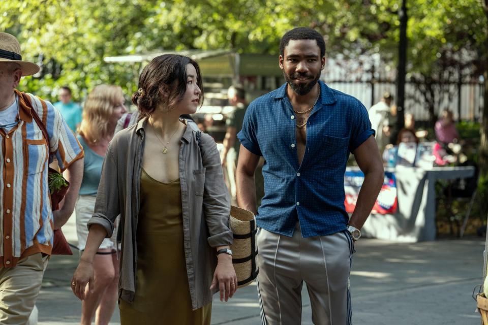 maya erskine, donald glover, mr and mrs smith