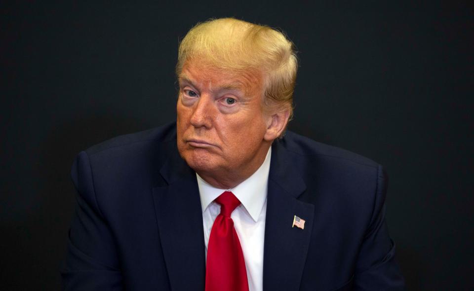 President Donald Trump has repeatedly refused to wear a face mask in public during the coronavirus pandemic. (Photo: Saul Martinez via Getty Images)