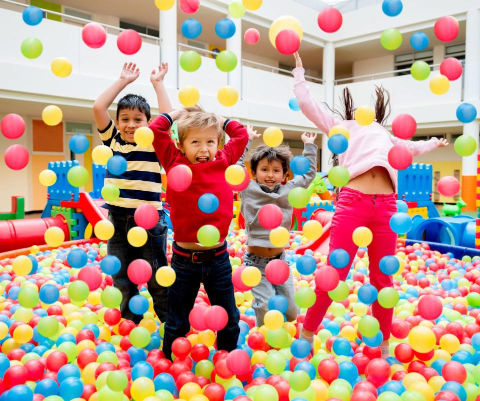 3) Ball Pits