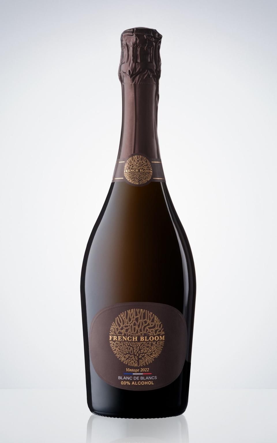 A bottle of La Cuvée Blanc de Blancs