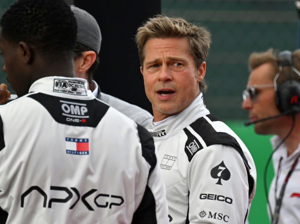 Brad Pitt in Silverstone (ANDREJ ISAKOVIC)