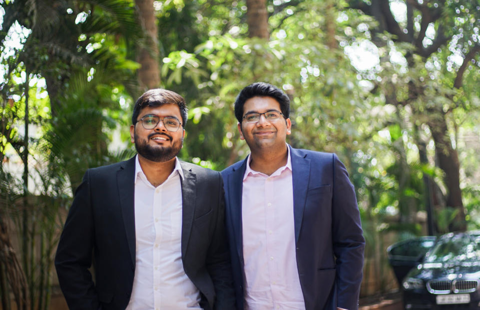 Pepper Content founders: (L to R) Anirudh Singla and Rishabh Shekar