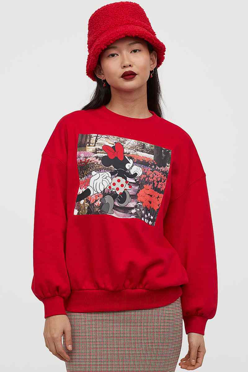 H&amp;M Minnie Mouse sweater, price unavailable. — Picture from H&amp;M