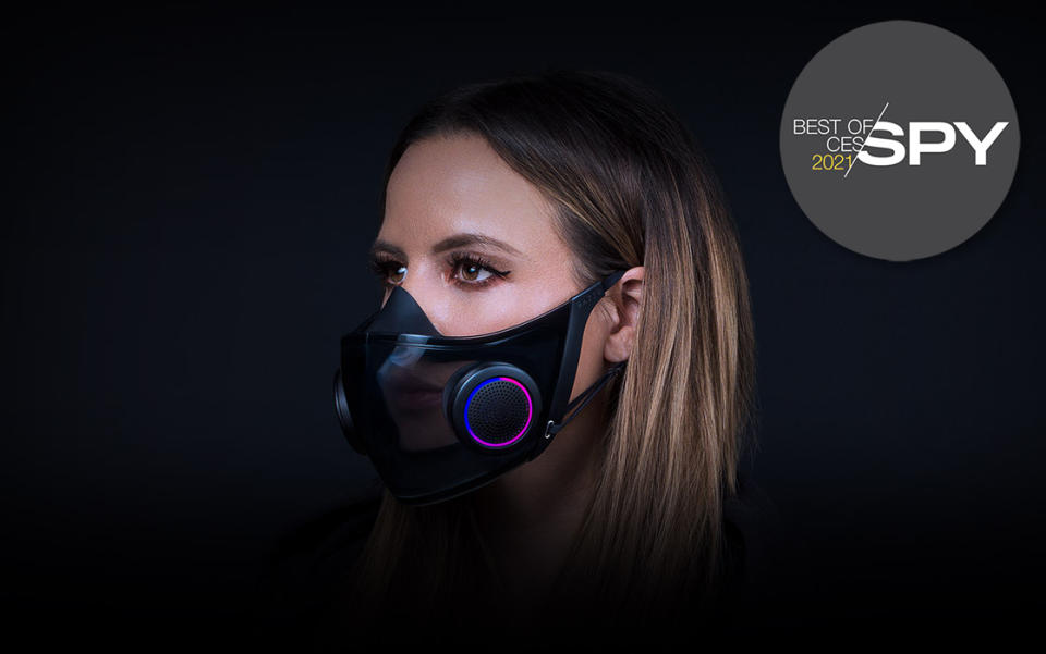 razer project hazel concept face mask, best of ces 2021