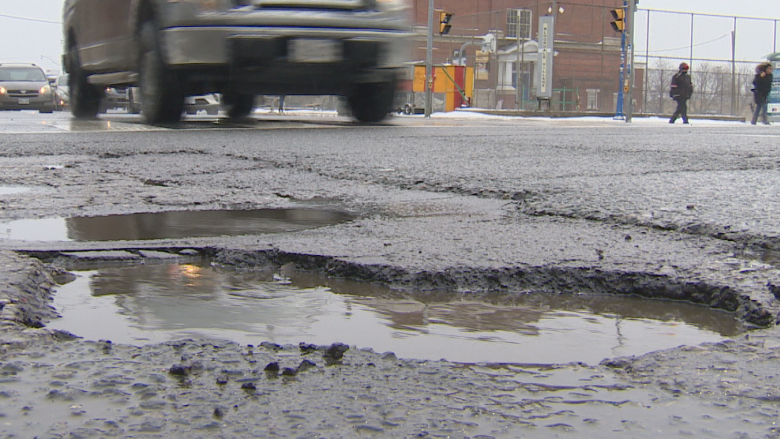 Road crews have filled over 8,000 potholes in less than a month, city says