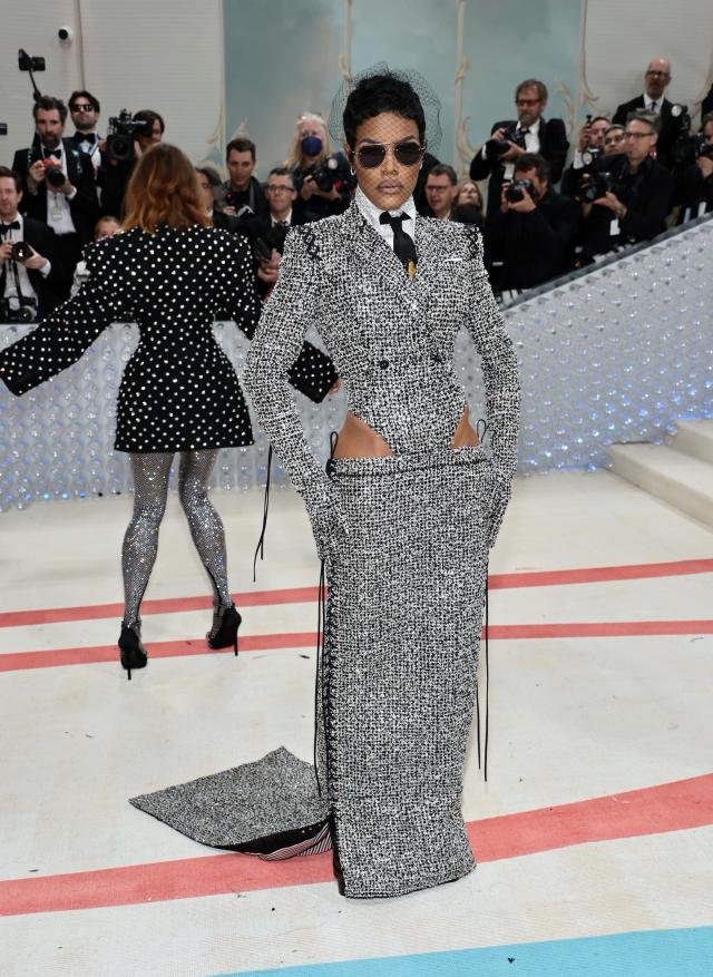 Erykah Badu and Patrick Mahomes pay tribute to Karl Lagerfeld at