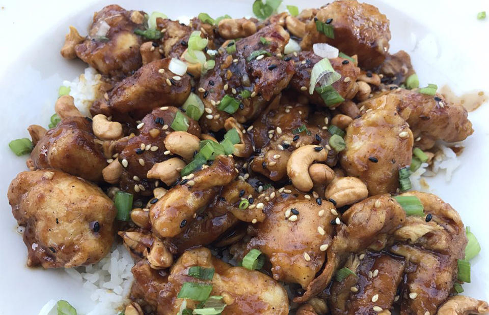 Spicy Cashew Chicken