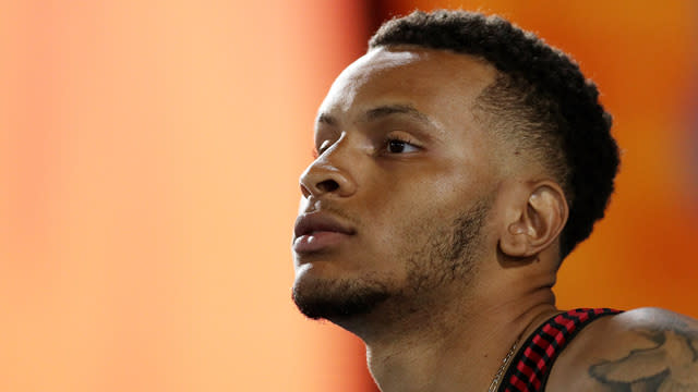 Injured Andre De Grasse pulls out of final showdown with Usain Bolt