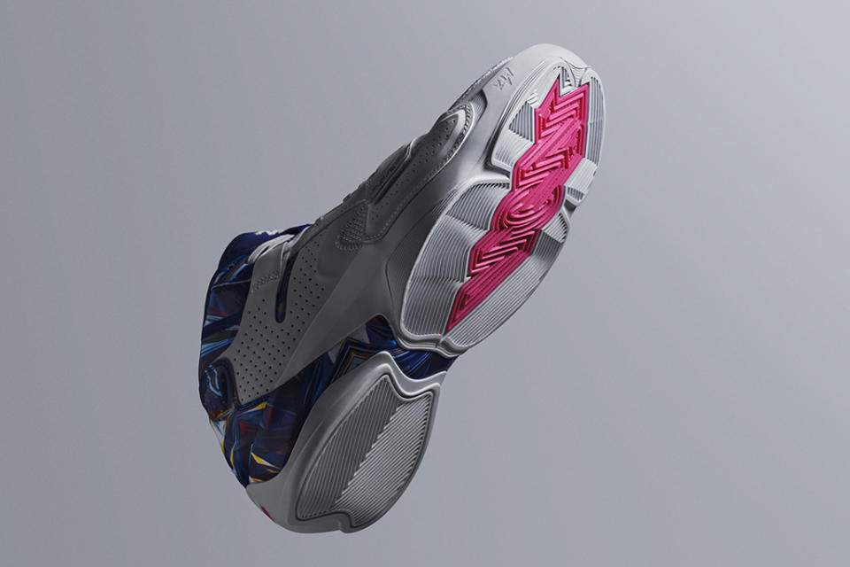 The outsole of the Jordan Zion 2 “Hope Diamond.” - Credit: Courtesy of Nike