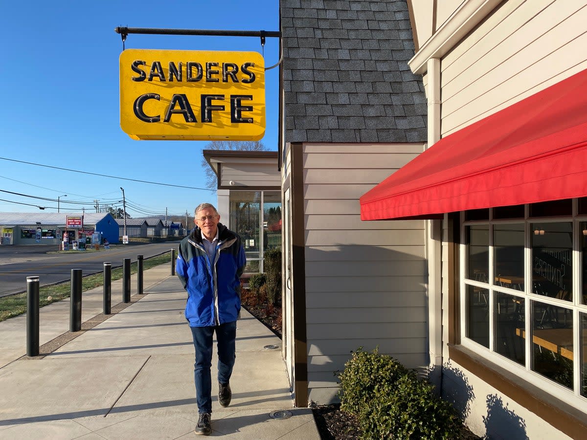 Simon Calder checks out the birthplace of KFC (Charlotte Hindle)