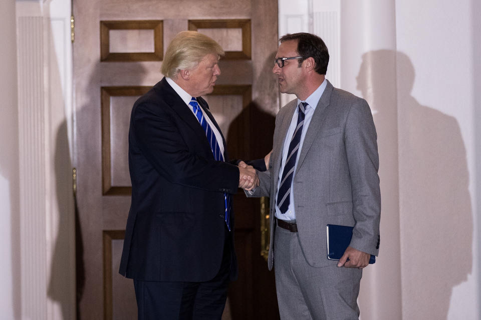 Donald Trump and Todd Ricketts