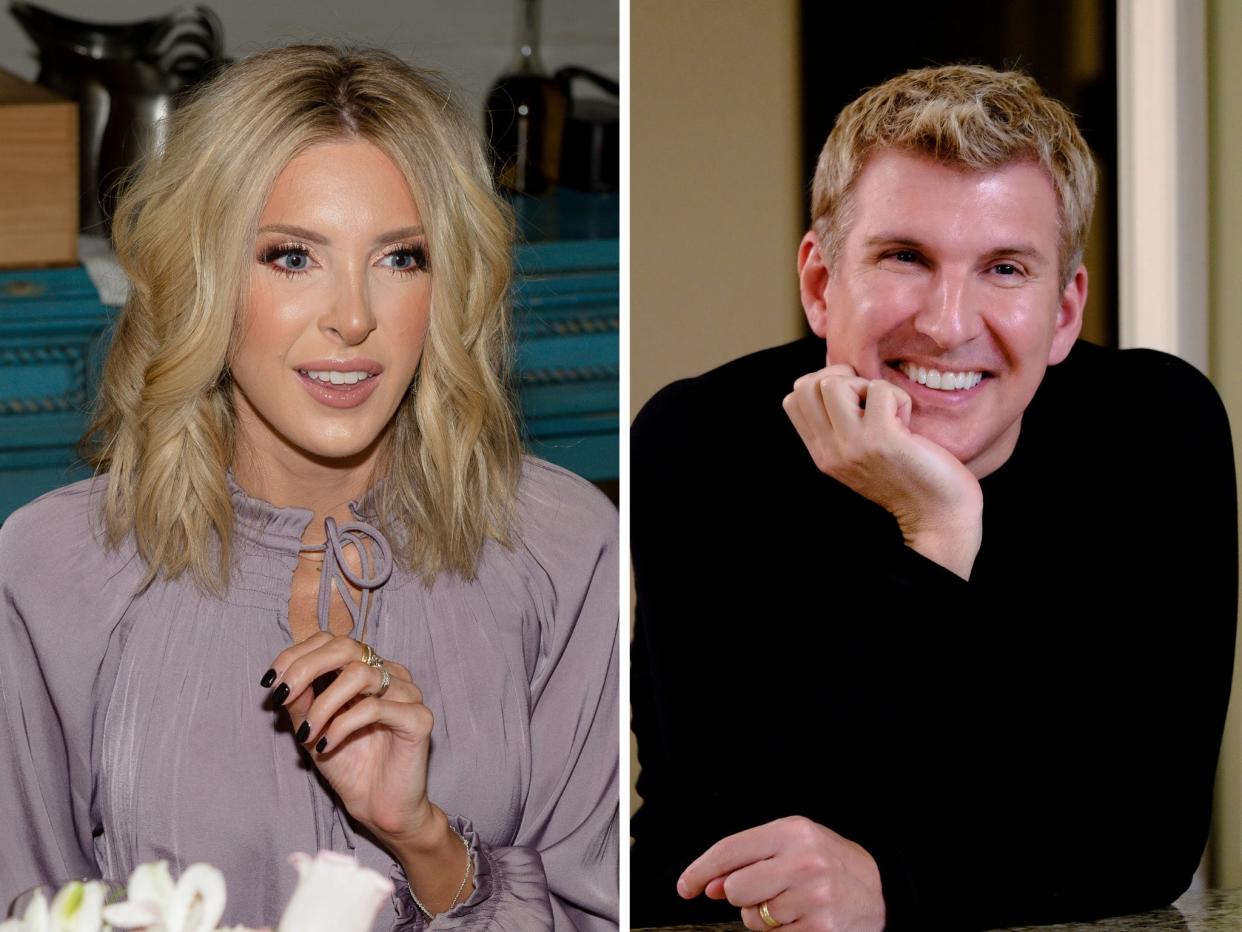 The Chrisley Knows Best star says her father is "making the best" of his jail time