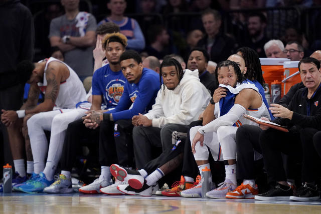 Will Jalen Brunson miss the NBA All-Star game? Teammates share positive  news on Knicks guard's apparent ankle injury