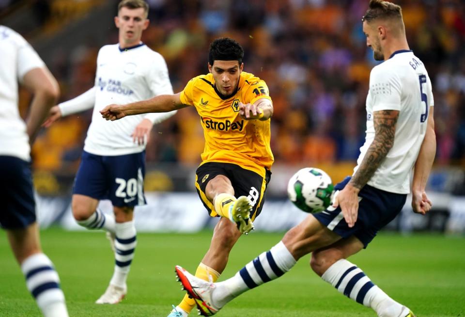Raul Jimenez (pictured) earned praise from Wolves boss Bruno Lage (David Davies/PA) (PA Wire)
