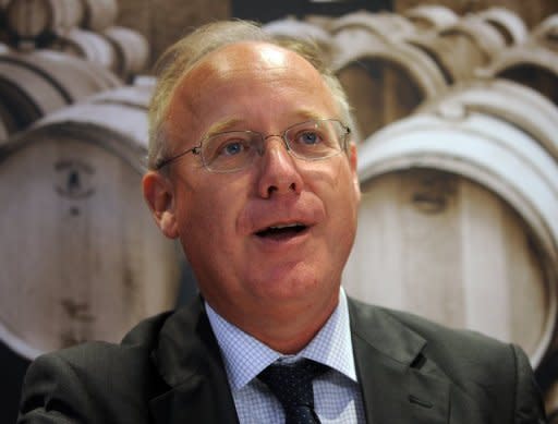 Georges Haushalter, president of the Conseil Interprofessionnel du Vin de Bordeaux, pictured during the Vinexpo Asia-Pacific trade fair in Hong Kong, on May 29. The who's who of the wine world have come to Hong Kong for Asia's biggest wine and spirits fair, hoping to tap the booming but still relatively young Chinese market