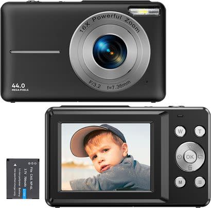 If you’ve seen the recent TikTok trend of digital cameras making a return, you can grab this one for 20% off