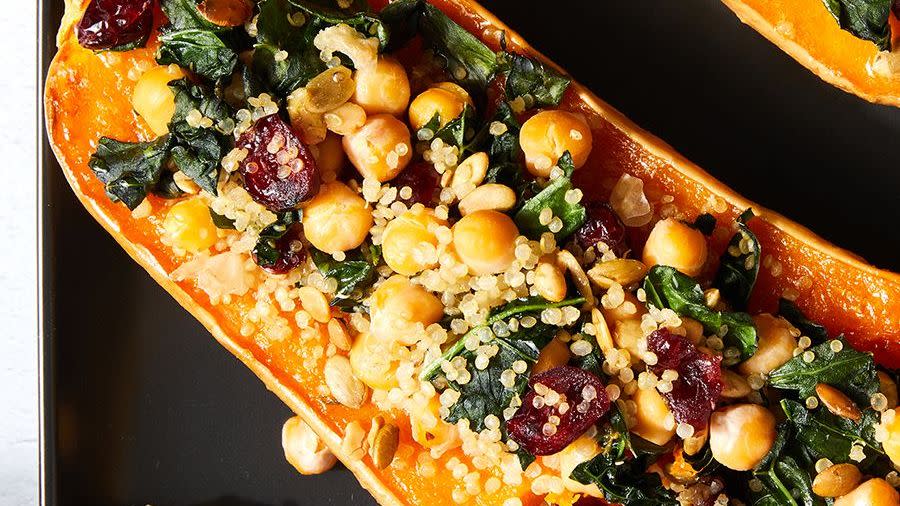 stuffed butternut squash