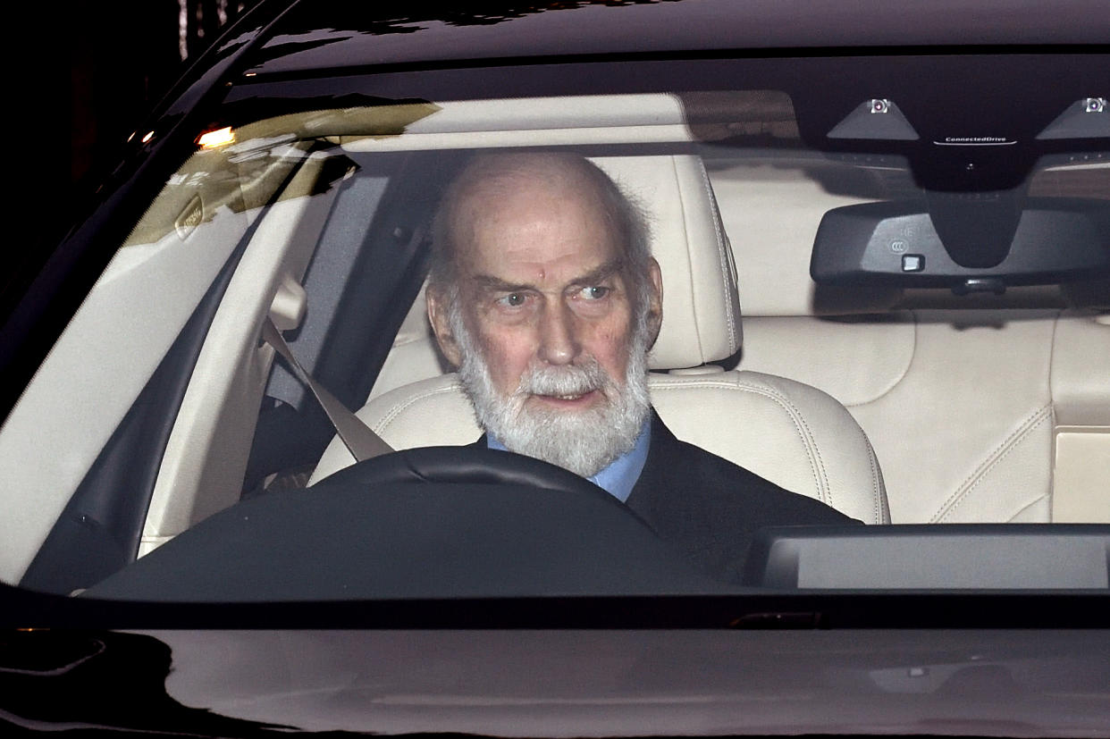 LONDON, ENGLAND - DECEMBER 18: Prince Michael of Kent attends Christmas Lunch at Buckingham Palace on December 18, 2019 in London, England. (Photo by Karwai Tang/WireImage)