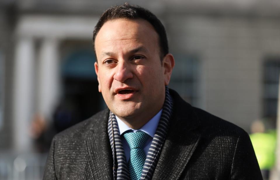 Tanaiste Leo Varadkar said it is “right and proper” that the government takes back some profits from energy companies (Damien Storen/PA) (PA Wire)