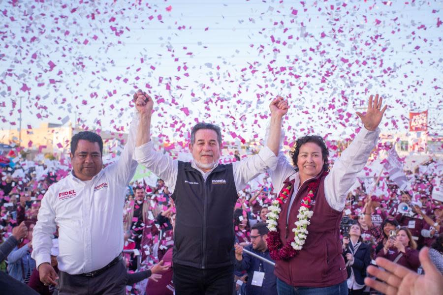 Prosperidad y transparencia promete Rocío Adame en su cierre de campaña