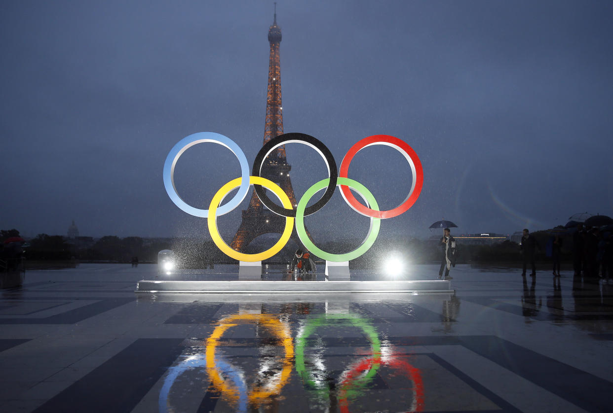 Paris 2024 headlines the upcoming year in sports. (Chesnot/Getty Images)