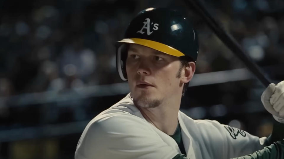 Chris Pratt in Moneyball